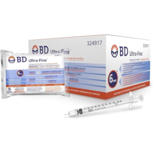 jeringa bd ultra fine 10 unidades
